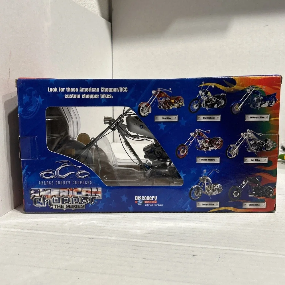 1/10 DIECAST JOYRIDE ORANGE COUNTY AMERICAN CHOPPER THE‎ SERIES JET BIKE (NEW)